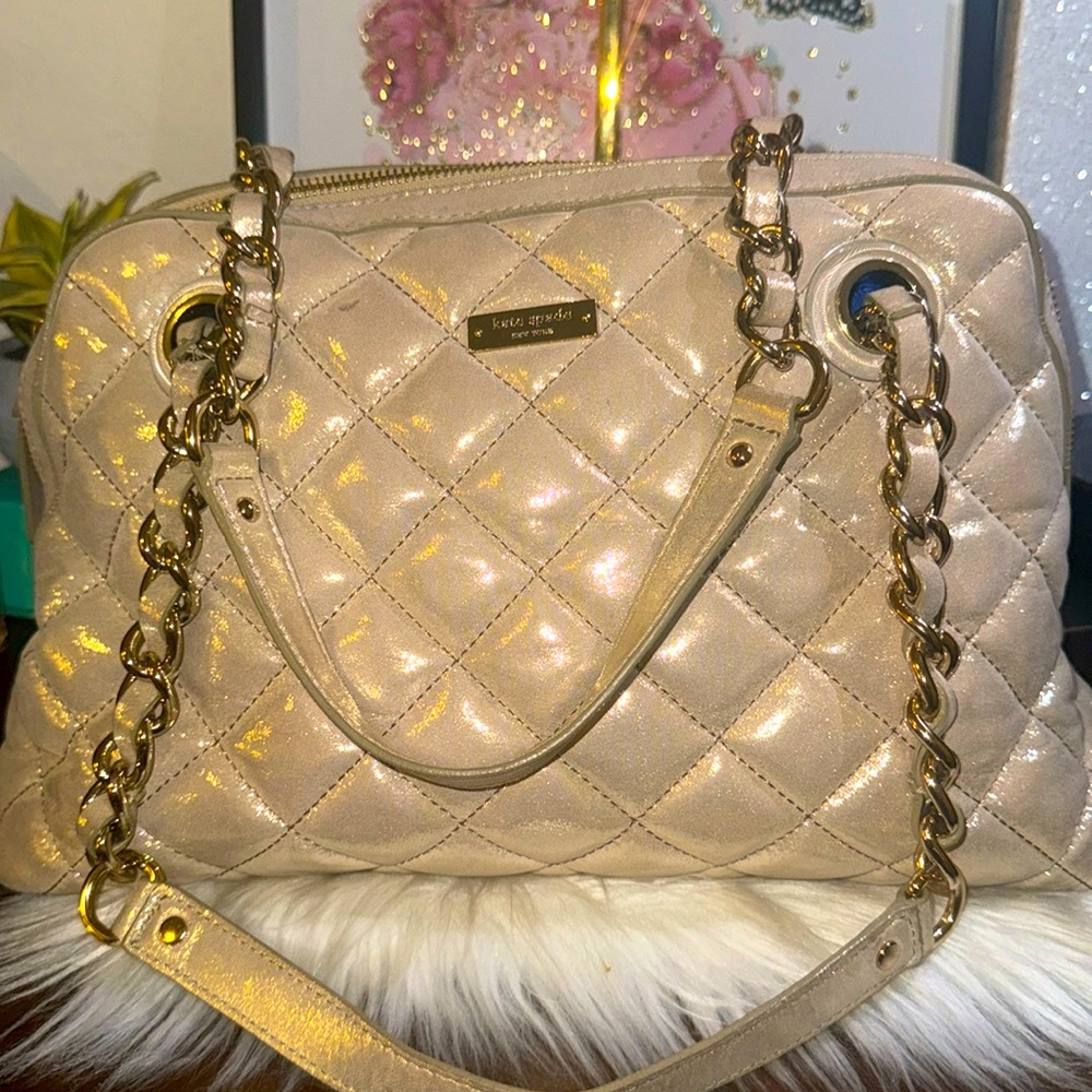 Kate spade leather shoulder bag